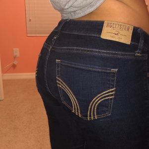 Dark Blue Hollister Jeans